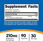 Bisglicinato de magnesio 90 caps | Nutricost